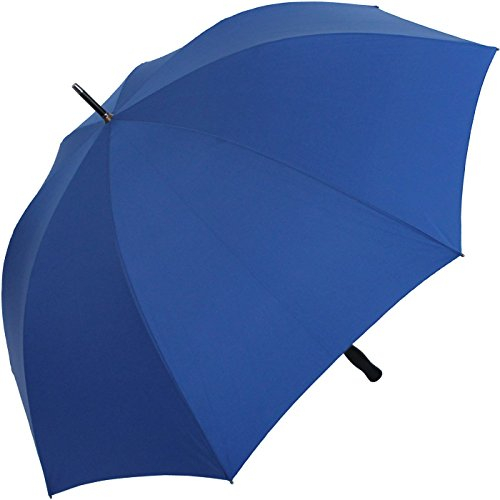 RS-Golfschirm Fiber-XXL extra groß und stabil mit Fiberglas-Streben- royal-blau