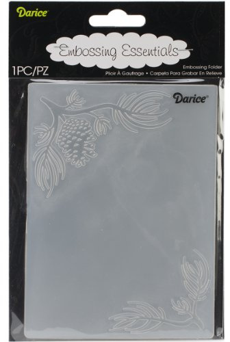 Embossing Folder 4.25X5.75-Pine Branches