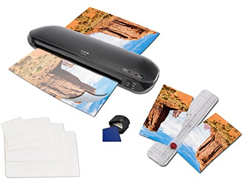 Olympia A 330 Plus Laminiergerät | Heiß- und Kaltlaminieren | Laminiergerät bis A3 | Blasenbildungsschutz | Laminiermaschine | Ideal für Büro, Schule & Homeoffice | Laminator inkl. Laminierfolien