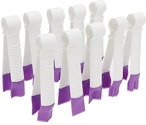 Shanrya 10 Pcs Pince à épiler en Dentelle de gâteau, Pince en Dentelle de Gâteau pour Pâtisserie pour Décoration de Gâteau, Candy Bar Mariage Cuisine Anniversaire Parties