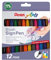 Pentel Brush Sign Pen 12pc Wallet