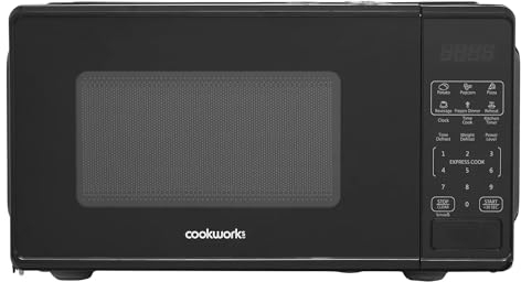 Cookworks 700W Standard Microwave EM7 - Black