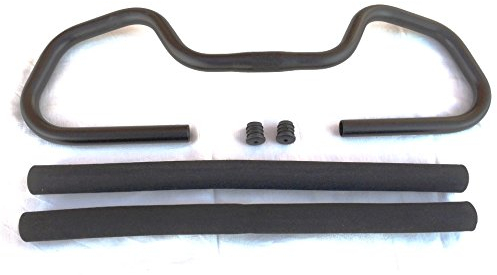 Fahrrad Lenker Alu Multifunktionslenker 25,4mm 620mm Breite mit Bezug