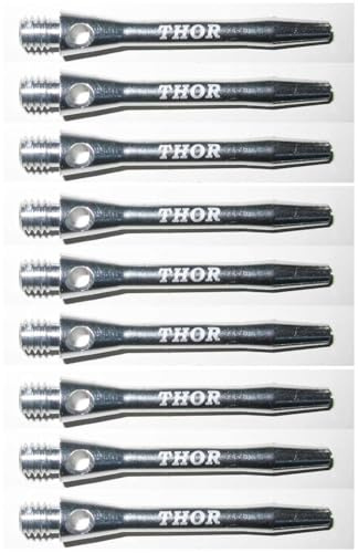 THOR-DARTS ®™ Tiges en Aluminium 47 mm Moyennes / 35 mm - Tiges Courtes en Aluminium.