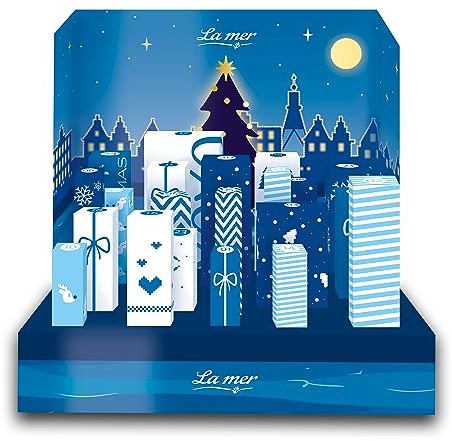 La mer Premium Adventkalender 2023 - Vorfreude auf Weihnachten mit 24 Pflege-Überraschung - Kosmetik für jeden Hauttypen - Luxusgeschenk für Frauen und Männer - Kalender in Wert von 301,42 €
