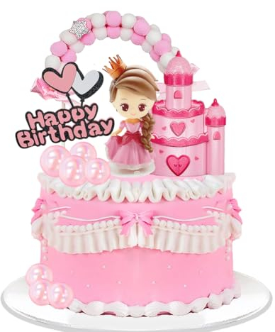 10 Pcs Princess cake decoration,Princess Cake Topper,Princess Figurines Cake Topper,Cake Decoration,for Shower Cake Decoration Wedding Birthday Party Decorations