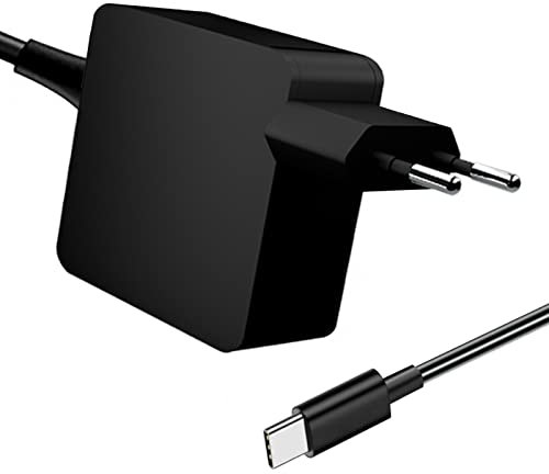 Cargador Portátil USB C 65W para ASUS Zenbook/Chromebook Flip, Huawei, MacBook, HP, Acer, DELL, Samsung Galaxy Book, Google, LG gram, JBL Cargador Portátil Tipo C