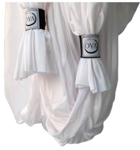 Tissu OYA YOGA pour hamac aérien 7 mètres (Blanc neige)