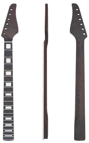 22fret Guitar Neck Wenge Neck,Wenge Fretboard Inlaid with Acrylic Inlay, Cow Bone Nut