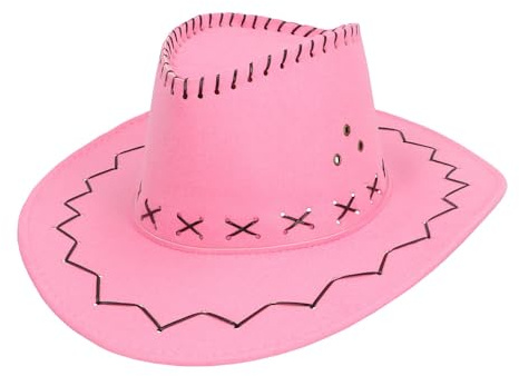 Boland - 01197 - Chapeau de cowboy, couvre-chef, accessoire pour costumes western, accessoires pour festivals, carnaval ou soirées à thème