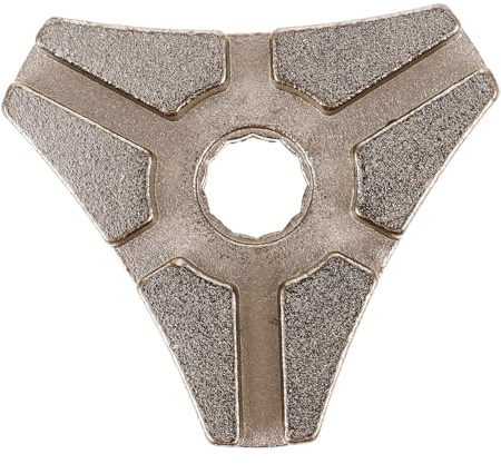 Toyvian Llave para Radios de Bicicleta de Acero al Carbono, Herramienta Triangular de 6 Bocas Resistente al Desgaste, Portátil y Profesional para Reparación y Ajuste de Radios