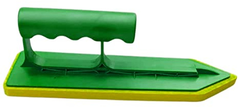 FytStycale Frattazzo con Spugna Frattazzo per Piastrelle Frattazzo per Artigiani Frattazzo per Rasatura Manico Ergonomico Plastica Robusta E Spugna Eva Elastica