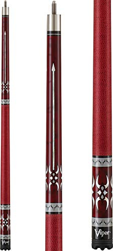 Viper by GLD Products Sinister 58 Pool Cue, Burgundy with Pearlized, 18 Oz