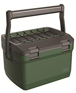 Stanley Adventure Outdoor Cooler 15,1 Liter / 16QT – Camping Kühlbox - Doppelwandige Schaumisolierung - BPA-frei -Deckel fungiert auch als Sitz - Robuste Kühlbox ohne Strom - Auslaufsicher