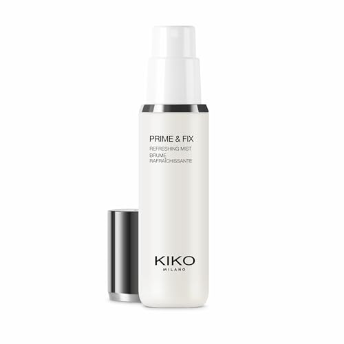 KIKO Milano Prime & Fix Refreshing Mist | Multifunktionsspray: Erfrischender Und Fixierender 2-In-1 Make-Up-Primer