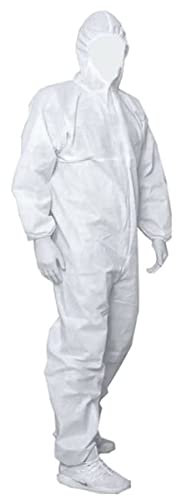 Combinaison de protection à capuche BRIXO Taille XL Protection poussière produits chimiques Polypropylène