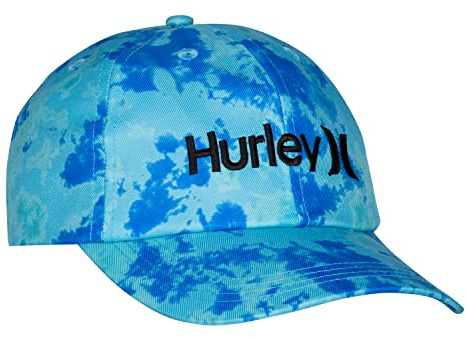 Hurley Kids' One and Only Hat Baseball Cap, Blue Glaze, 8-18 Years US
