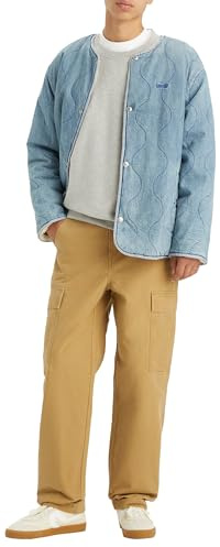 Levi's Homme XX Cargo Straight, British Khaki X Canvas, 34W / 34L