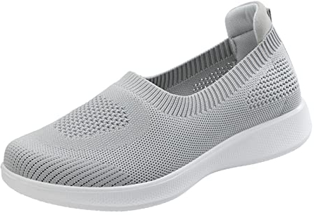 Air Cushion Slip On Sneakers Mesh Atmungsaktiv Freizeitschuhe 2024 Schuhe Damen Mesh Hallux Valgus Turnschuhe Hineinschlüpfen Glitzer Low Plateau Walkingschuhe Strass Glitzer Turnschuhe Laufschuhe