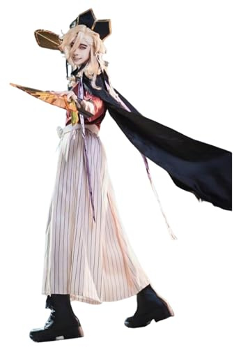 CR ROLECOS Anime Cosplay Gonriya Daki Doma Costume per Cosplay da Donna Demon Slayer Kimono XXL