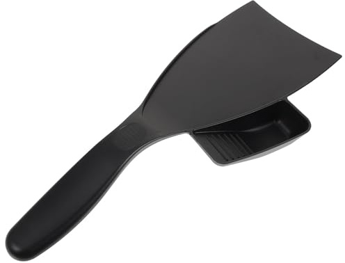 HAMPPLIES Spatola per Meches in Abs Nero per Colorazione Chioma, Strumento Resistente e Veloce per Casa e Salone, Applicatore per Tinca Efficiente e Pratico