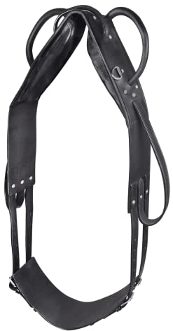 WALDHAUSEN Longier- und Voltigiergurt, Pony, schwarz