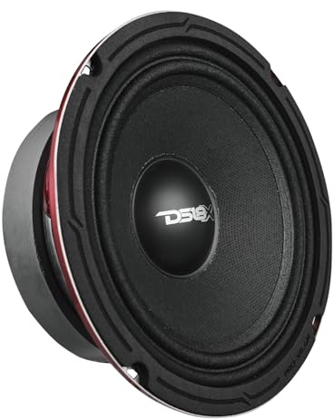 DS18 Car Midrange Speaker 6.5 Inch 450w Watt 4Ohm Bass Loudspeaker PRO-X6.4M