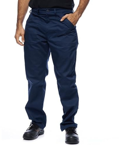 MAZALAT work wear Pantalones de Trabajo para Hombres, Pantalones de Seguridad, Pantalones de Trabajo de Modelo Clásico, Pantalones Cargo, Ropa de Trabajo 62