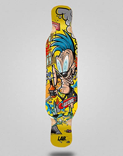 Lab Skateboard Longboard Deck 46 x 10 Punk