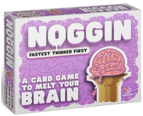 Format Games Noggin | Mind Melting Kartenspiel aus TV & Radio Personality Matt Edmondson | Alter 10+ | 2-20 Spieler | 10 Minuten Spieldauer