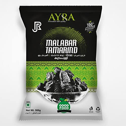 RJ Malabar Tamarind / Organic Brindleberry / Kudampuli / Garcinia Cambogia / Goraka 250g