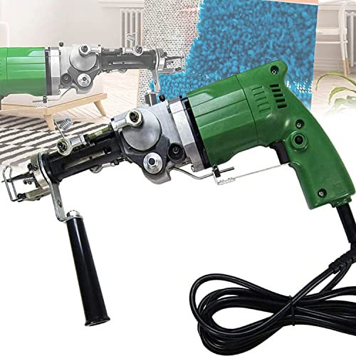 Pistolet à tufter pour tapis, boucle 2 en 1 et poils coupés, tissage de tapis électrique, pistolet à tapis à tricoter floqué, machine à tapis à tricoter à main, outils de fabrication de tapis