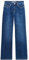 someday Damen Flared | Long Flared Jeans Carie Iconic Mid Rise aus nachhaltigem Baumwoll Mix Dark Blue, 36
