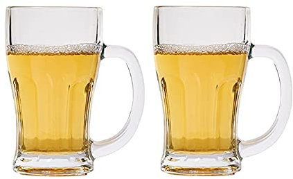 bicchieri da birra， Bicchiere da pinta personalizzato, Bicchiere da birra Bicchiere da congelatore Boccale da birra Bicchieri da birra con manico Bicchiere da congelatore trasparente for succhi di lat