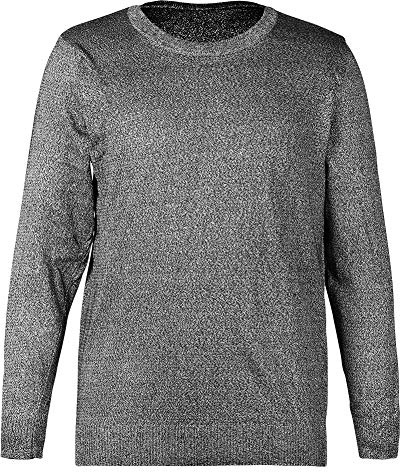 Long Sleeve Shirt, Round Neck Long Sleeve Cut Resistant Anti Slash Clothes Level 5 Protective Equipment for Safety Work(L)