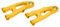RC Front Lower Arms, RC Front Lower Swing Arm Replacement Wear Resistant High Strength for SG 1603 for 1/16 RC Car(yellow)