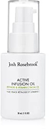 Josh Rosebrook - Active Infusion Oil Retinoid & Vitamin C Facial Serum Improves Skin Texture & Tone, Reduces Fine Lines, Increases Radiance - 30mL - 1 Oz