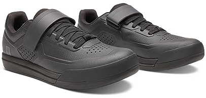 Fox Racing Fox Union Mountain Bike Shoes, Molded Cap, Ultratac Rubber Sole, 2-Bolt Cleat System, Lightweight & Durable for Trail Adventures, Color: Black, Size: 45