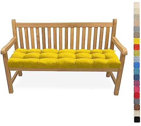 Lsjoaw Bankauflage Bankkissen 170X50X6CM Sitzauflage Sitzkissen Bank Bankpolster Sitzpolster Auflage für Gartenbank Sitzbank & Hollywoodschauke Outdoor/Indoor,Color#10
