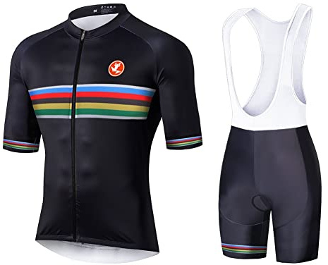 UGLY FROG Camisetas de Ciclismo para Hombre, Camiseta Corta, Top de Ciclismo,Jerseys de Ciclismo, Ropa de Ciclismo, Mountain Bike/MTB Shirt, Transpirable y Que Absorbe El Sudor, Secado Rápido