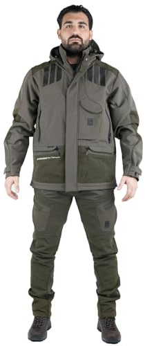 fratelliditalia.org Completo divisa caccia softshell giacca e pantalone antispino cacciatore elasticizzato abiti tecnici