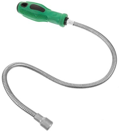 EXQUIMEUBLE Magnet Tool Flexible Pickup Rod Nut Picker Metal Comfortable Handle for Toolbox
