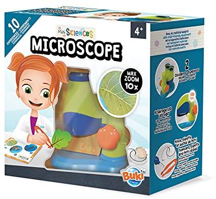 Buki - 9003 - Mini Wissenschaften - Mikroskop, Weiß