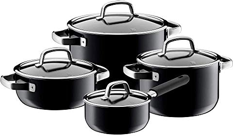 WMF 5.1485.5290 4pcs Set Black, 18/8 Stainless Steel