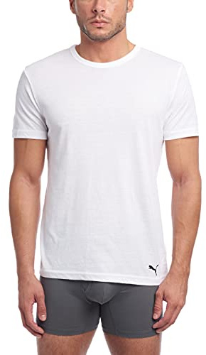 PUMA Undertröja för män, Vit, M