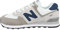 New Balance Herren 574v2 Sneaker, Grau (Grey/White Eag), 44.5 EU