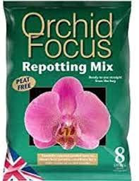 Growth Technology - Focus Repotting Range Orchid, African Violet & Houseplant (8L - Houseplant Focus Repotting mix)