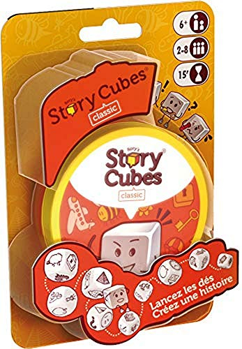 Asmodee ASMRSC201FR Rory's Story Cubes: Original (Metallbox)