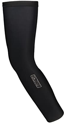 Bioracer Unisex Beinwärmer Tempest | Fahrrad-Beinwärmer – Schwarz – L (Beinumfang 49 cm) – Ideal für Ihre Frühlingsfahrten