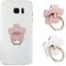 Sibba Lot de 2 Anneaux de Support pour TéLéphone Portable en Métal Accessoire Universel Compatible avec Smartphone TéLéphone Portable Argent Or Rose